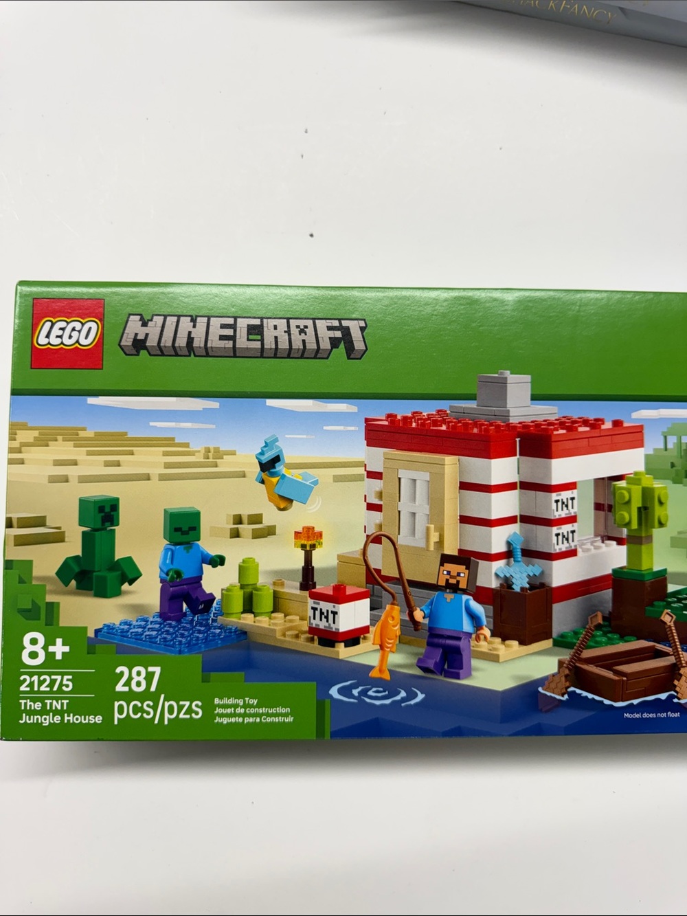NEW LEGO Minecraft TNT Jungle House Building Set 21275